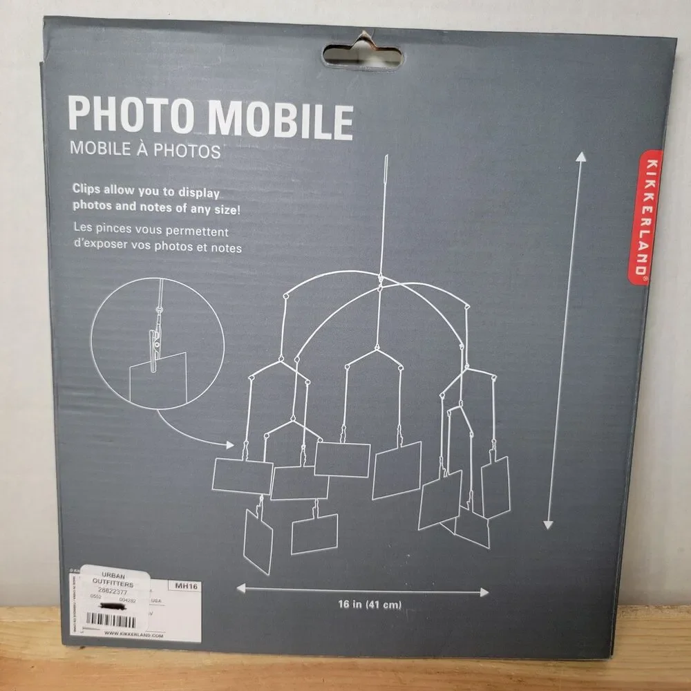 Kikkerland Photo Mobile from Urban Outfitters - NEW